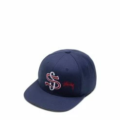 Stüssy BIG LEAGUE POINT CROWN CAP