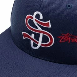 Stüssy BIG LEAGUE POINT CROWN CAP