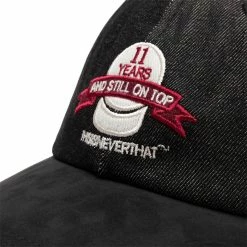 Thisisneverthat Headwear DENIM & SUEDE CAP (LO PRO)