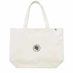 Viola And Roses EMBROIDERED CANVAS TOTE Bags