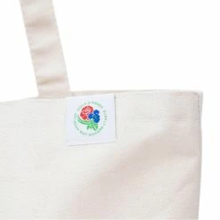 Viola And Roses EMBROIDERED CANVAS TOTE Bags